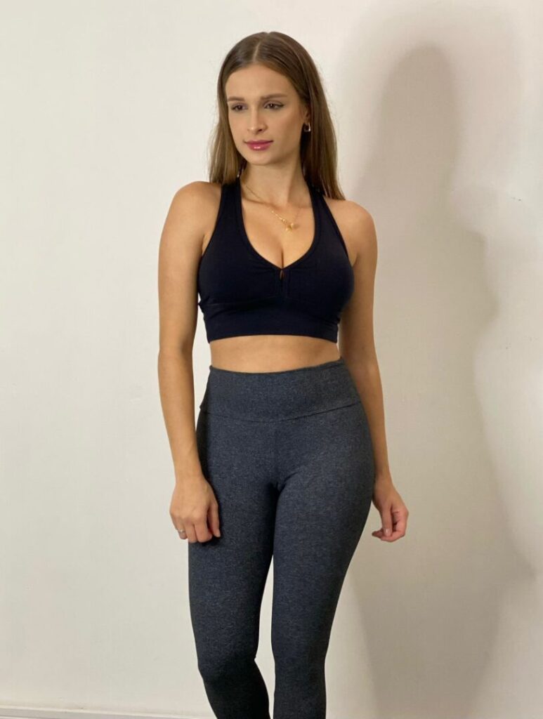Legging Lisa Suplex Cinza